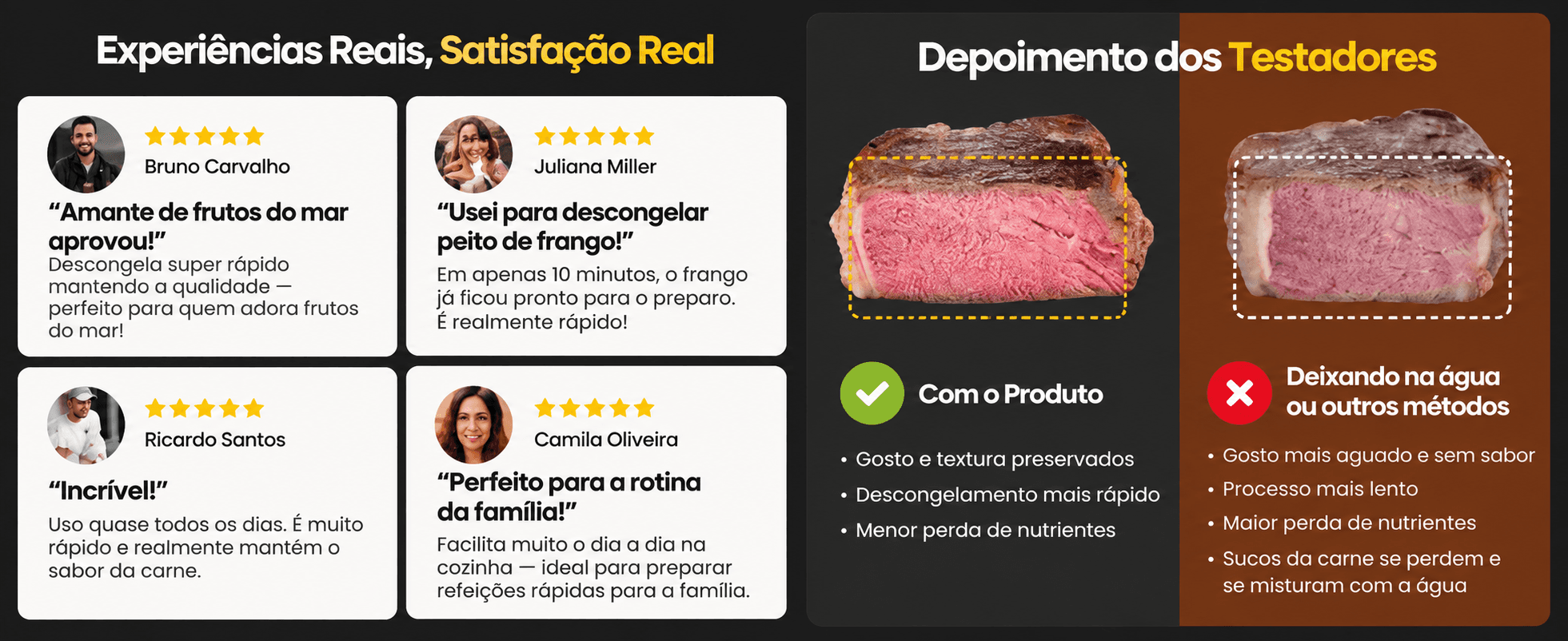 Bandeja de descongelamento programável - descrição 6