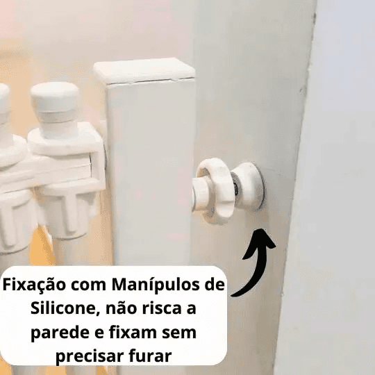 Portão em PVC e Polietileno com Arco em Aço - descrição 4
