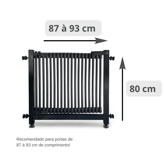 Portão em PVC e Polietileno com Arco em Aço - descrição 2
