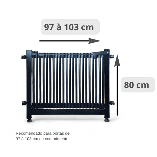 Portão em PVC e Polietileno com Arco em Aço - descrição 3